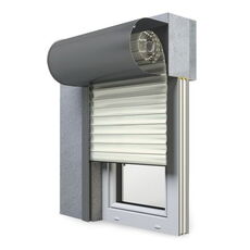 SKO-P Rollladen in 15 Cremeweiß