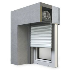 SP-E Unterputzrollladen in 02 Weiß