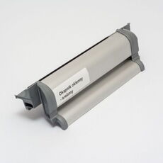 Holzfenster Wetterschenkel in Silber