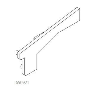 Aluplast 650921 - Vensterbank - Eindkap