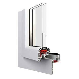 Aluplast IDEAL 5000 Reno-profiel 65 Round-Line