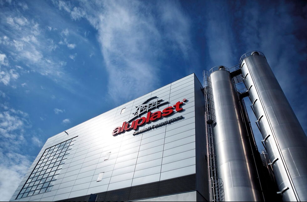 Aluplast kunststof mengtoren profielen in Karlsruhe - Duitsland