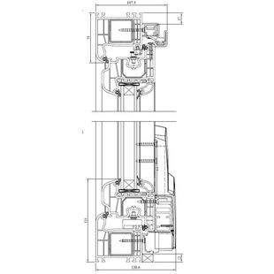 Drutex Iglo 5 Parallel-Schiebe-Kipp-Tür PSK-Tür