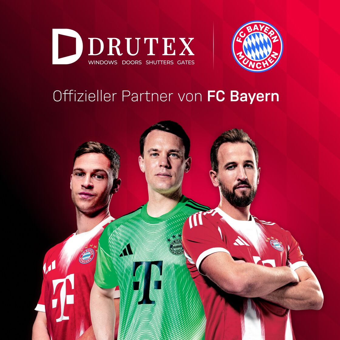 Drutex kozijnen - Partner van FC Bayern München