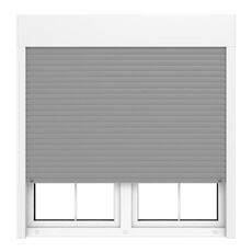 Aufsatzrollladen Panzer Grau