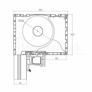 Aufsatzrollladen Expert XT mit Kastenhöhe 165mm