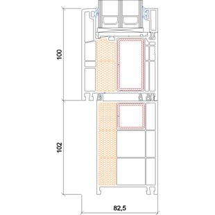 6288- IKD- Sockelprofil 102mm
