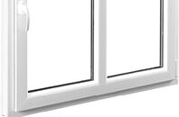 Glasteilende Sprossen in Weiß