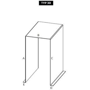 Raffstore Abdeckblenden Typ 3D