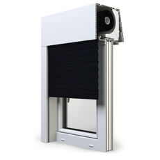 Exte Elite XT Aufsatzrollladen in 20 Schwarz