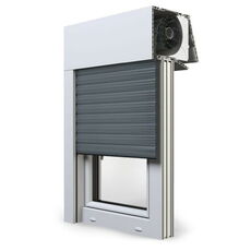 Exte Expert XT Aufsatzrollladen in 33 Basaltgrau