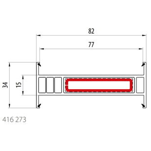 Salamander 416 273 Statikkopplung 15mm