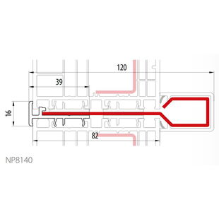 Salamander NP8140 Statikkopplung 6mm