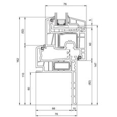 Salamander Streamline 76 renovatiekozijn Classic-Line