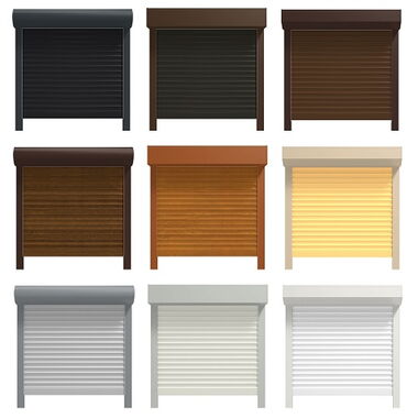 Vorbaurollladen Farben