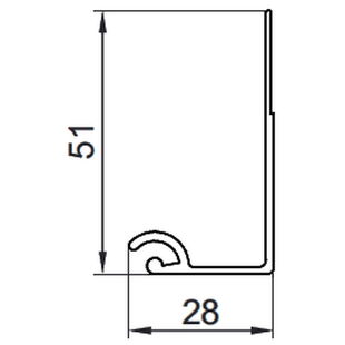 Vorbaurollladen Putzleiste LT Zero