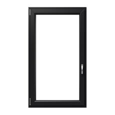 Enkelvleugelig kunststof kozijn in antraciet