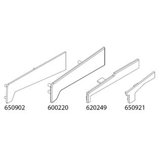 600020, 600220, 650921, 620249 - Fensterbank - Endkappe