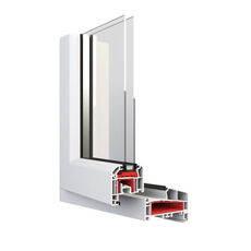 Kunststof kozijnen Aluplast IDEAL 4000 NL met 20 mm aanslagflens