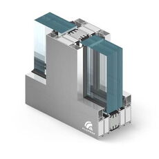 Aluprof profiel MB 118 EL brandwerende wand