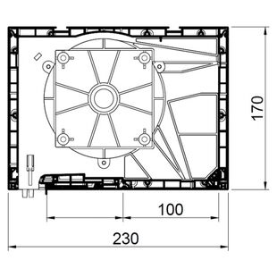 Aufsatzrollladen SKT Opoterm mit Kastenhöhe 170mm