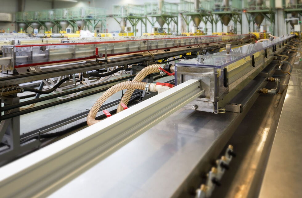 Produktion Kunststoffprofile