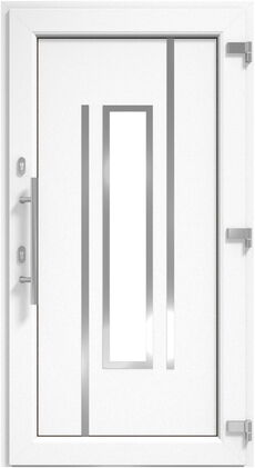 DRUTEX Haustür Dresden in weiß