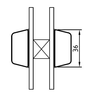 Wiener Sprossen aus Holz - Aufgesetzte Sprosse