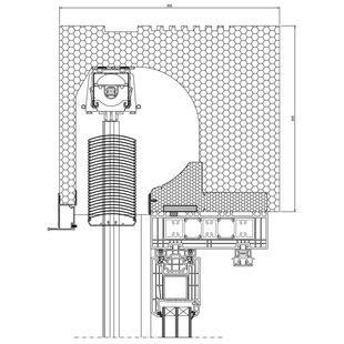 Raffstorekasten ZF-S 365 - Rahmen Iglo HS