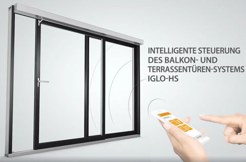 Hebeschiebetür mit Elektroantieb HS-Master