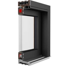 Kunststoff-Alu Hebeschiebetür Iglo-HS Alucover - Profil