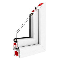 Kunststof raamprofiel Iglo 5 Classic in wit