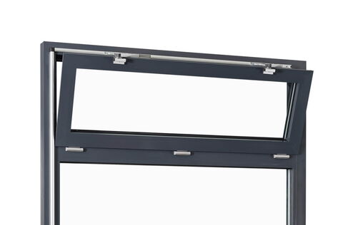 Raam met bovenlichtopener