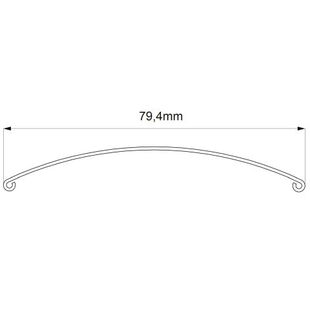 Raffstore Lamelle C80