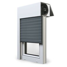 Exte Exakt Aufsatzrollladen in 33 Basaltgrau