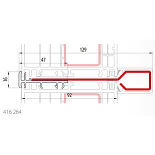Salamander 416 264 Statikkopplung 6mm 92mm