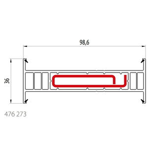 Salamander 476 273 Statikkopplung 16mm