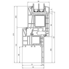 Salamander BlueEvolution 82 renovatiekozijn voor terrasdeuren