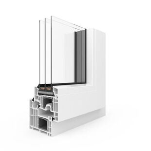 Kunststof kozijnen Salamander bluEvolution 92 Classic-Line – binnenaanzicht