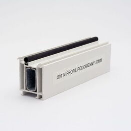 Fensterbankanschluss aus Kunststoff 50 mm in Weiß