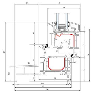 Kunststof profiel IDEAL 4000 Monoblock