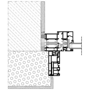 Vorbaurollladen SKB RA Einbaubeispiel 5 mit Insektenschutz Führungsschiene