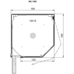 Vorbaurollladen SK mit Kastenhöhe 165mm
