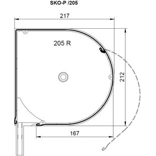 Vorbaurollladen SKO-P mit Kastenhöhe 205mm