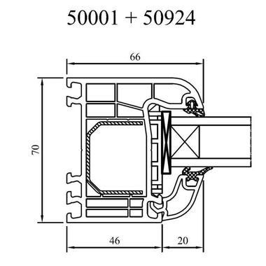 Drutex Iglo 5 mit U-Profil Stahlarmierung
