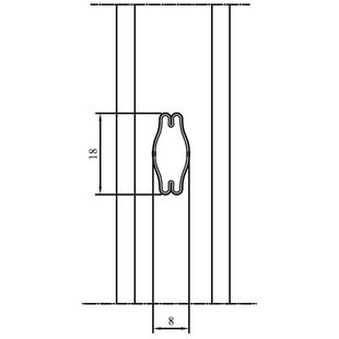 Drutex Iglo SZR Sprosse 18mm