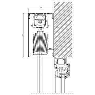 Raffstorekasten ZF-A 240 - Rahmen Iglo 5