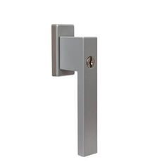 Fenstergriff Medos Dublin, abschliessbar silber