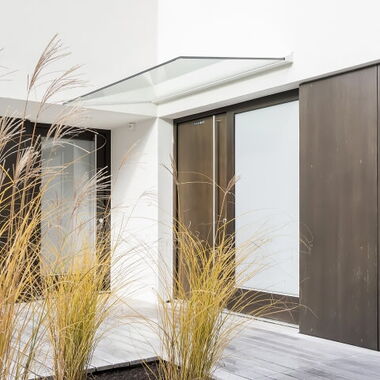 Freitragendes Vordach aus Glas Glassline CANOPY cloud