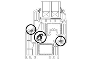 Fenster mit 3 Dichtungsebenen von Drutex Iglo Energy